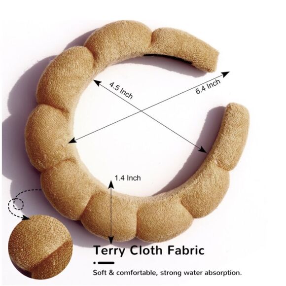 Skincare Bubble Headband - Picture 3 of 5